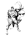Super-Homem - Clica na figura para imprimir.